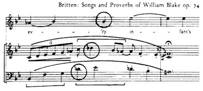 Britten: Songs and Proverbs of William Blake